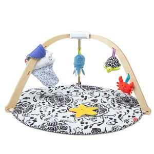 NEW Melissa & Doug Wooden Baby Play Gym -Ocean Theme - Activity Center